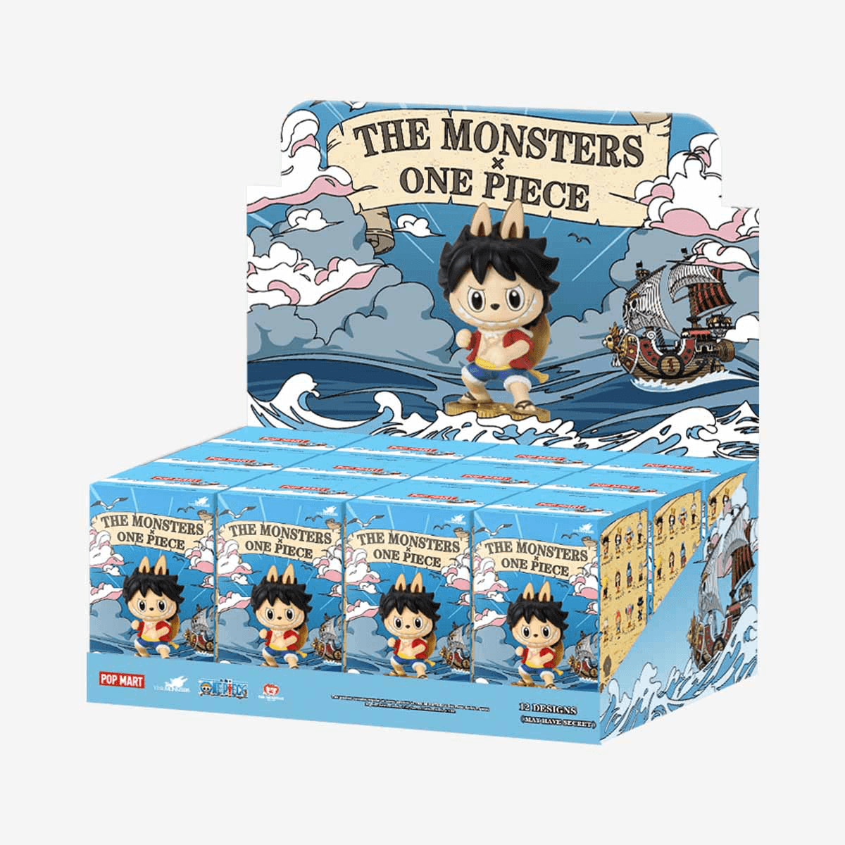 LABUBU THE MONSTERS × One Piece Series Figures