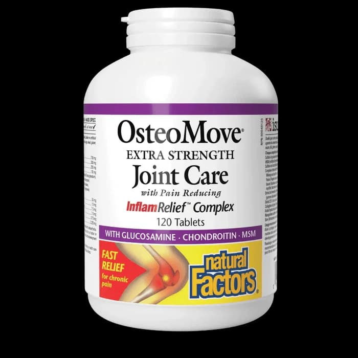 Natural Factors OsteoMove Joint Care Extra Strength (120 Tablets)