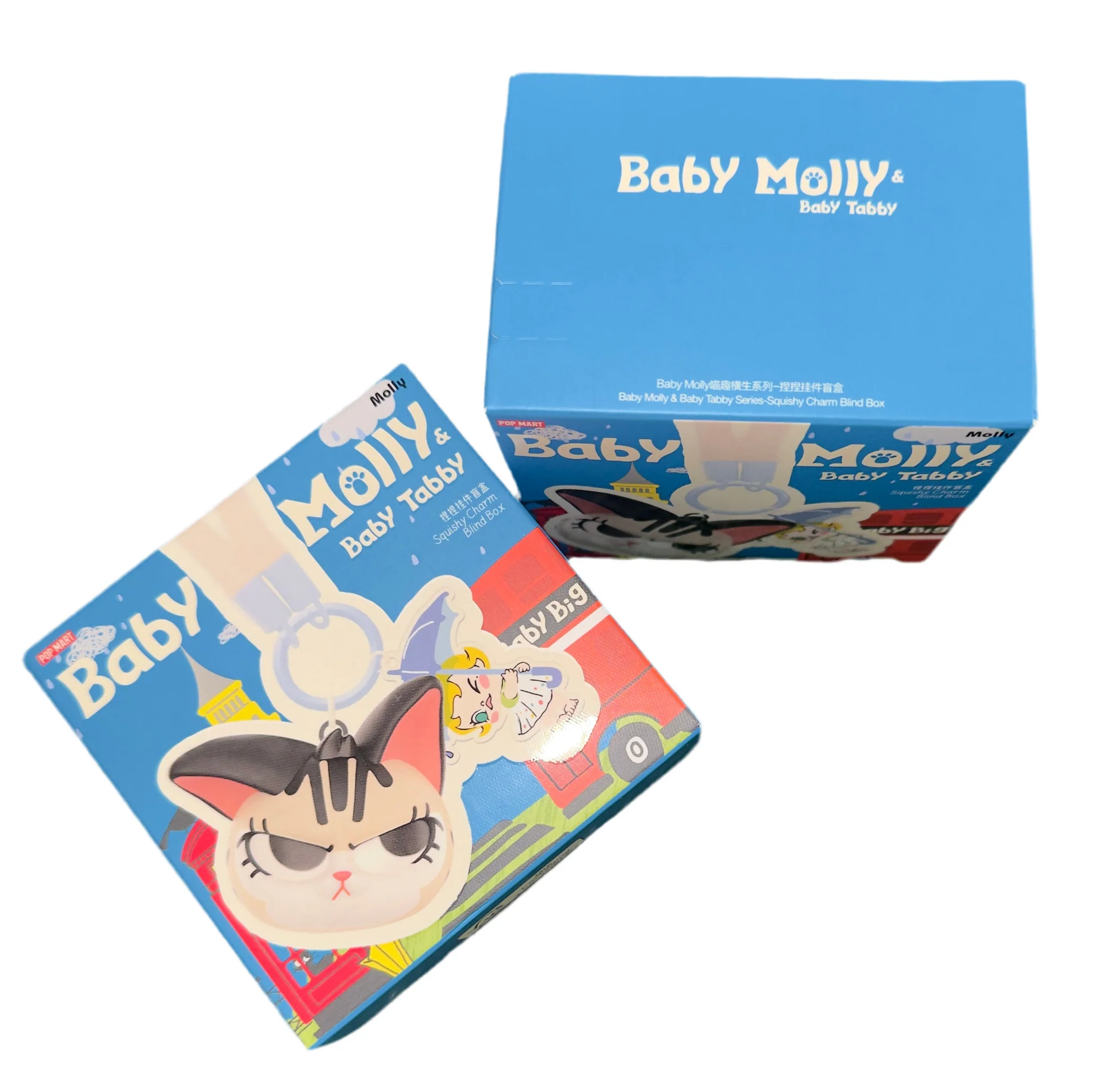 Baby Molly & Baby Tabby Pinch Pendant Blind Box